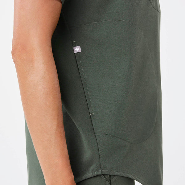 Women's Moss Halle Short-Sleeve V-Neck Tunic - Scrub Top