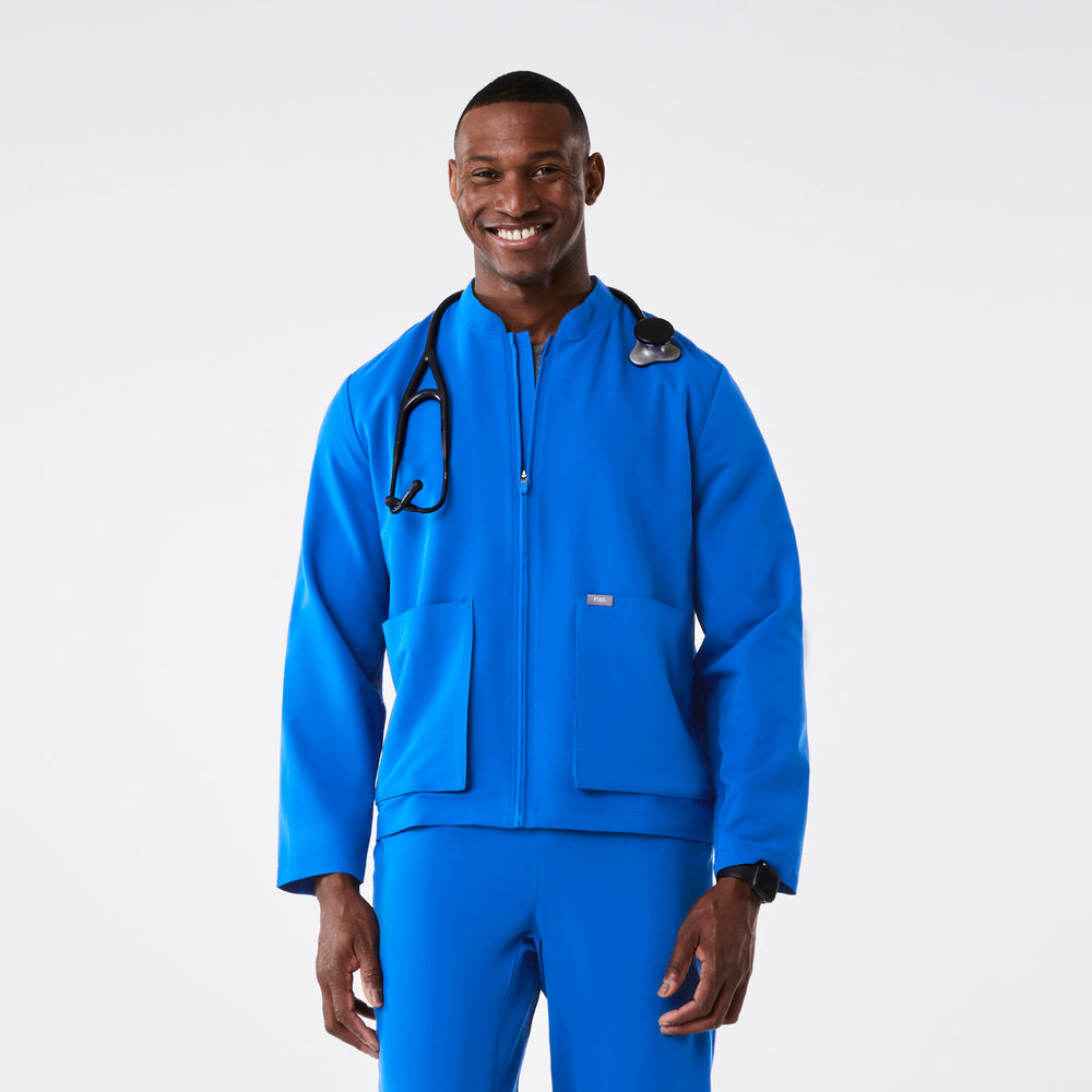 Men's Royal Blue Denver - Scrub Jacket