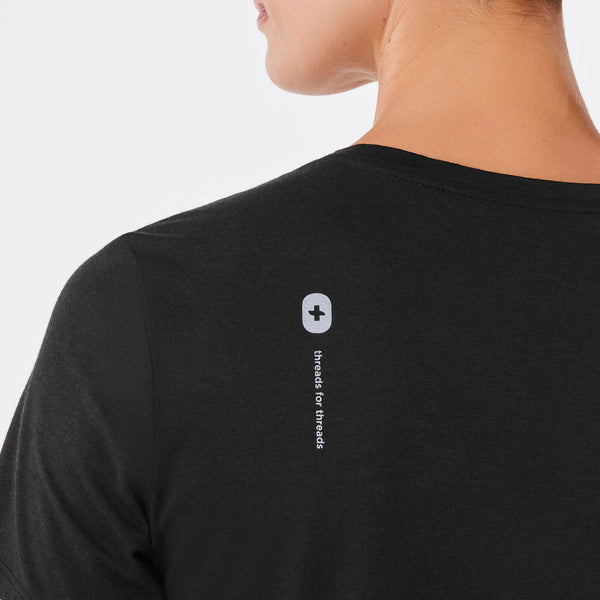 Women's Black VEG - Short-Sleeve Underscrub