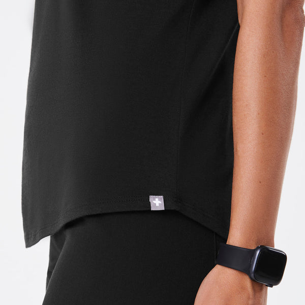 Women's Black VEG - Short-Sleeve Underscrub