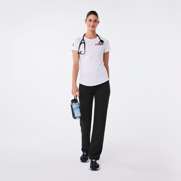 Women's White VEG - Short-Sleeve Underscrub