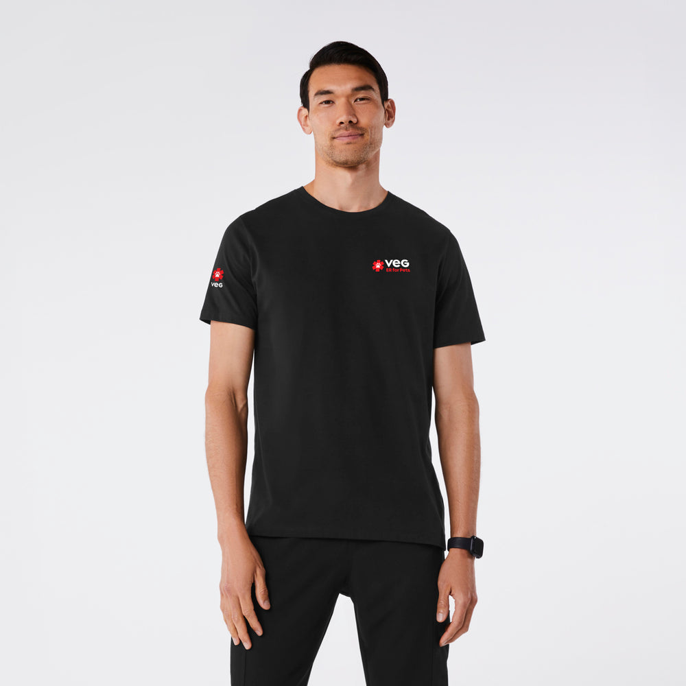 Men's Black VEG - Short-Sleeve Underscrub