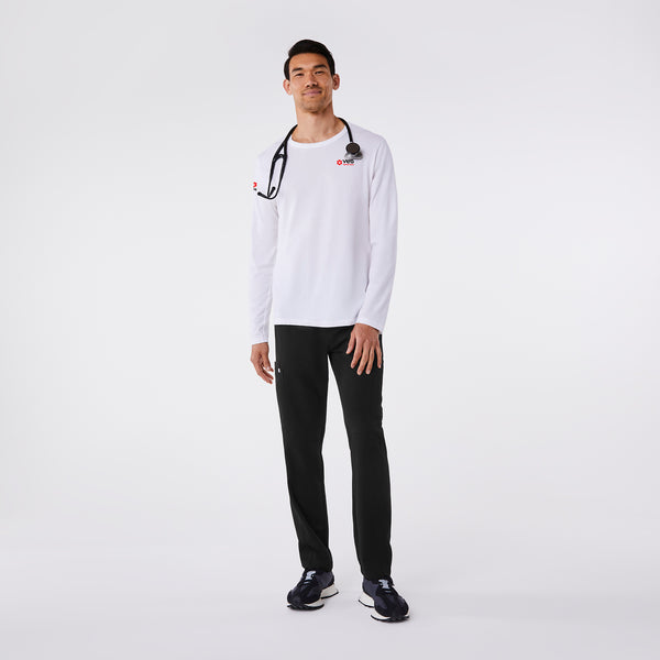 Men's White VEG - Long-Sleeve Underscrub