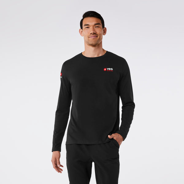 Men's Black VEG - Long-Sleeve Underscrub
