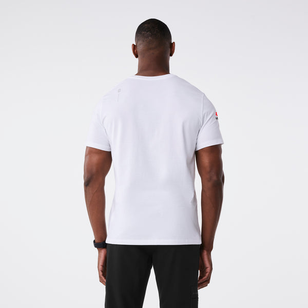 Men's White VEG - Short-Sleeve Underscrub