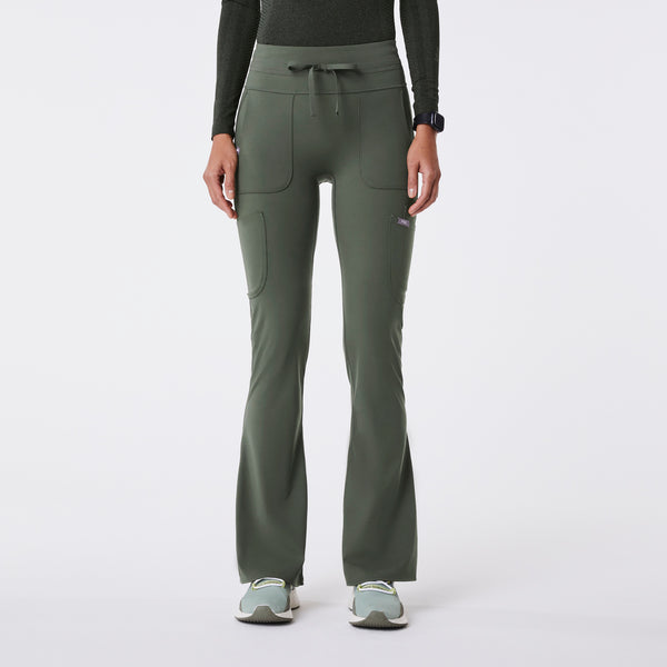 women's Moss High Waisted Seville Flare - ScrubLegging™