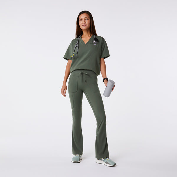 women's Moss High Waisted Seville Flare - ScrubLegging™