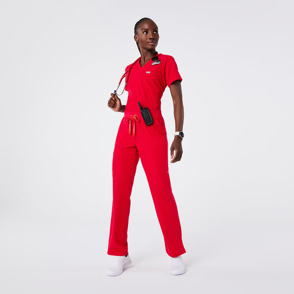 women's Pop Red Kade - Cargo Scrub Pant™