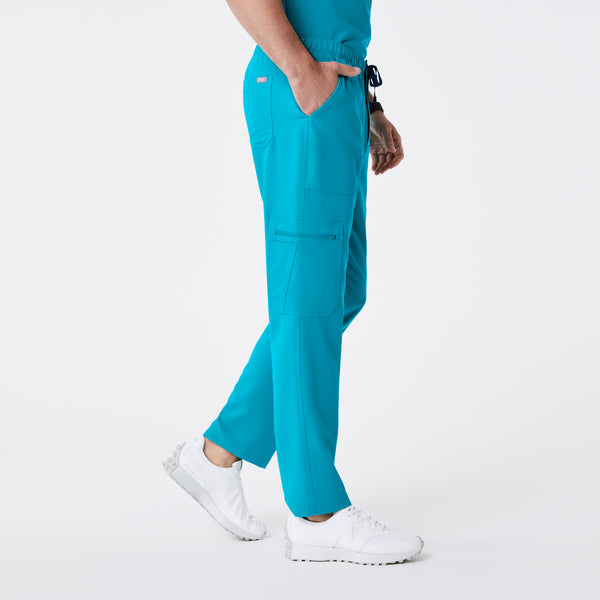 Men's Teal Cairo - Short Straight-Leg Scrub Pant™