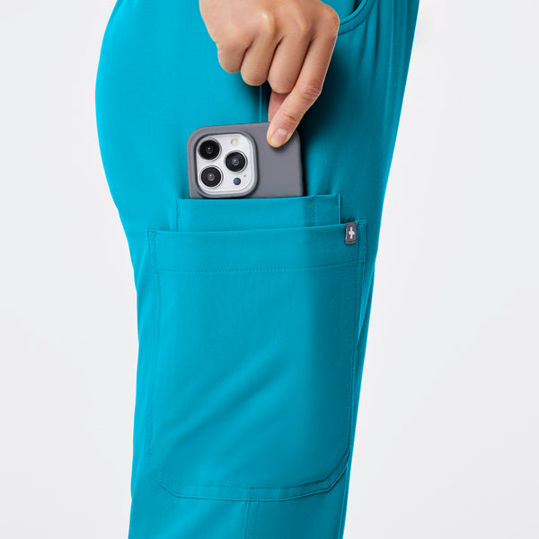 women's Teal Kade - Tall Cargo Scrub Pant™