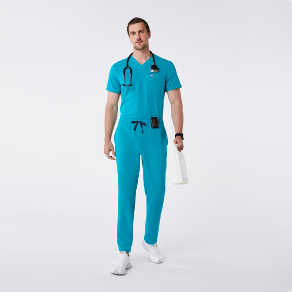Men's Teal  Pisco - Straight-Leg  Scrub Pant™