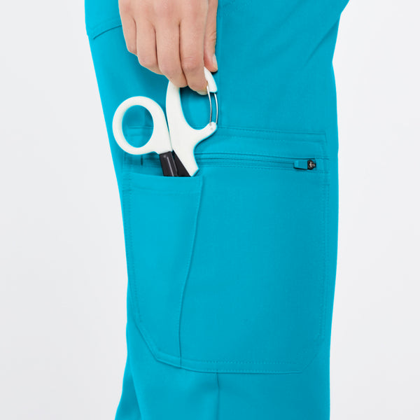 Women's Teal Uman - Jogger Scrub Pant