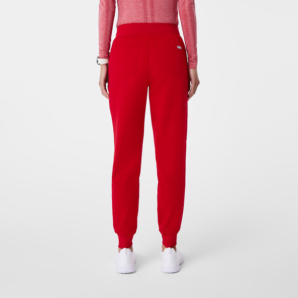 women's Winning Red High Waisted Zamora - Jogger Scrub Pant™