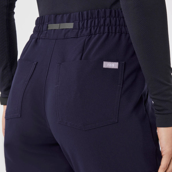 Women's Navy Dowa High-Rise Straight-Leg - Tall Scrub Pant