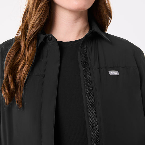Women's Black Float - Shacket™
