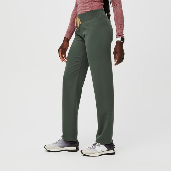 Women's Moss Livingston High-Rise- Petite Straight-Leg Scrub Pant™