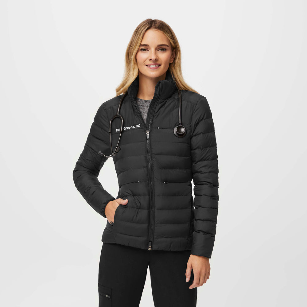 women's Black On-Shift™ Packable - Puffer Jacket