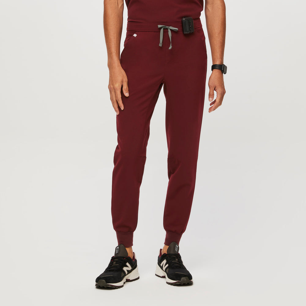 Men's Burgundy Tansen™ - Tall Jogger Scrub Pants