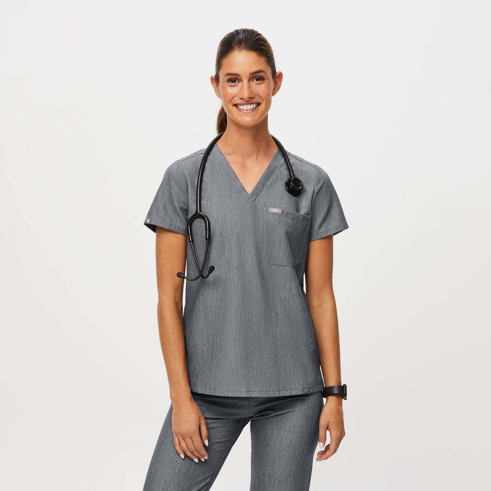 Women's Graphite Catarina™ - One-Pocket Scrub Top