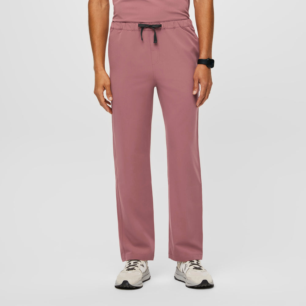 men's Mauve Pisco™- Short Basic Scrub Pants (3XL - 6XL)