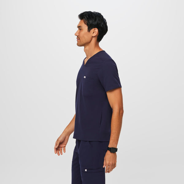 Men's Navy Chisec™ - Three-Pocket Scrub Top