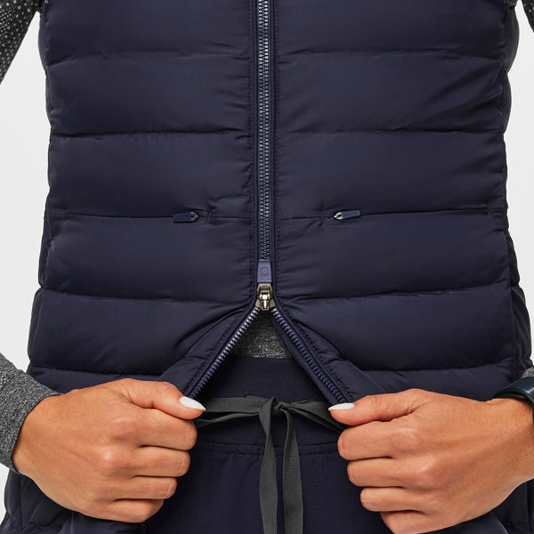 women's Navy On-Shift™ Packable - Puffer Vest