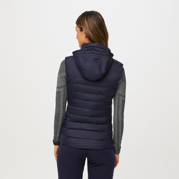 women's Navy On-Shift™ Packable - Puffer Vest