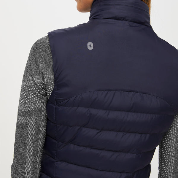 women's Navy On-Shift™ Packable - Puffer Vest