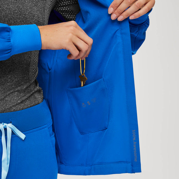 Women's Royal Blue Sebina - Scrub Jacket