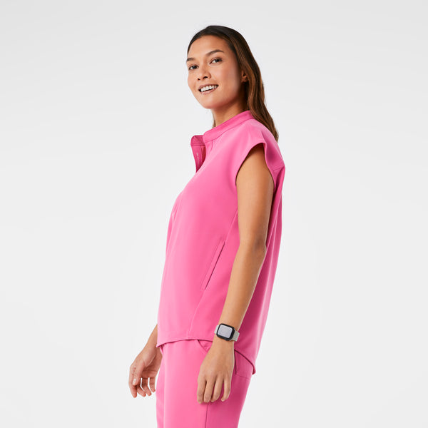 Women's F'ing Pink Rafaela - Oversized Scrub Top™