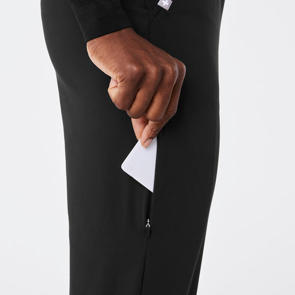 women's Black High Waisted ContourKnit Scrub Pant™