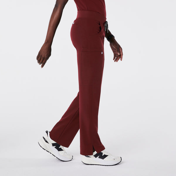 Women's Burgundy Kade - Straight-Leg Scrub Pant™ (3XL - 6XL)