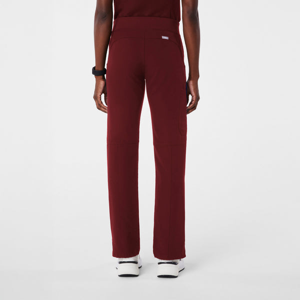 Women's Burgundy Kade - Straight-Leg Scrub Pant™ (3XL - 6XL)