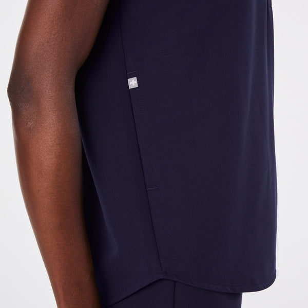 Women's Navy Rafaela™ - Oversized Scrub Top