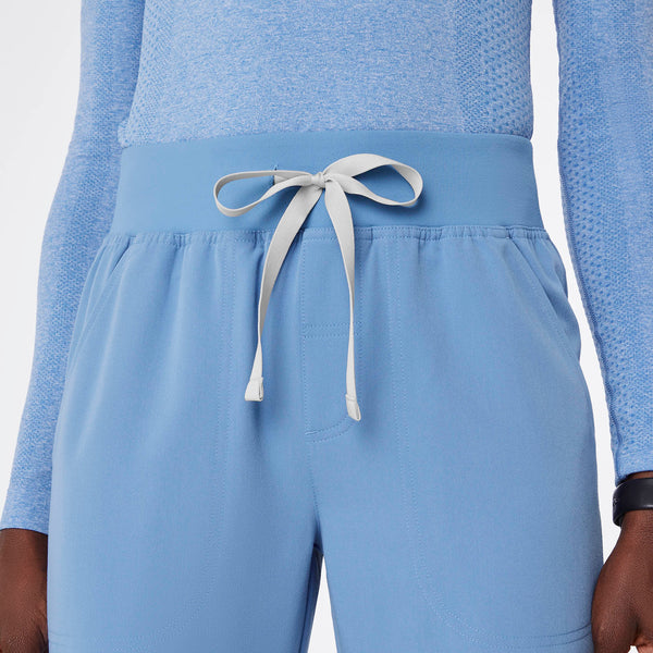 Women's Ceil Blue Isabel High-Rise Wide-Leg - Tall Scrub Pant