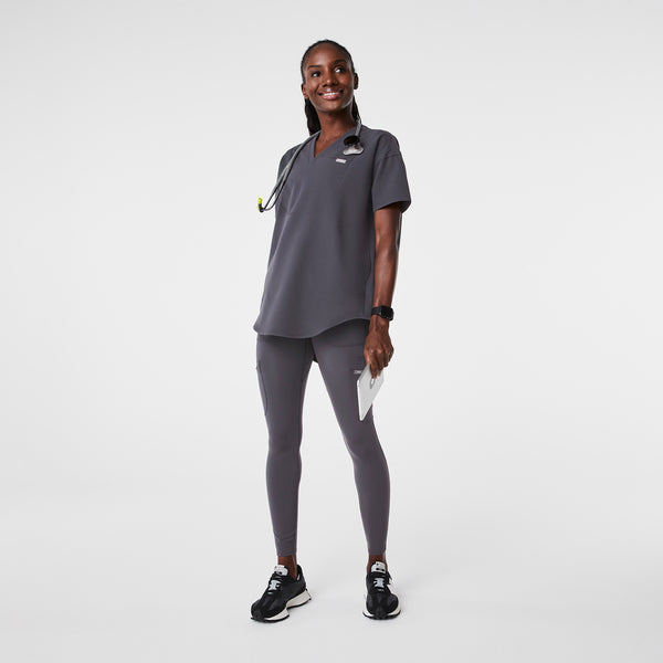 Women's Charcoal High-Rise Seville - ScrubLegging™