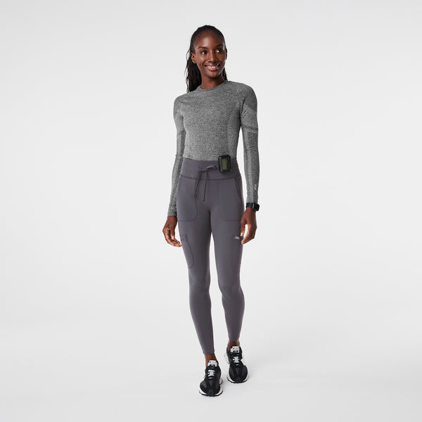 Women's Charcoal High-Rise Seville - ScrubLegging™