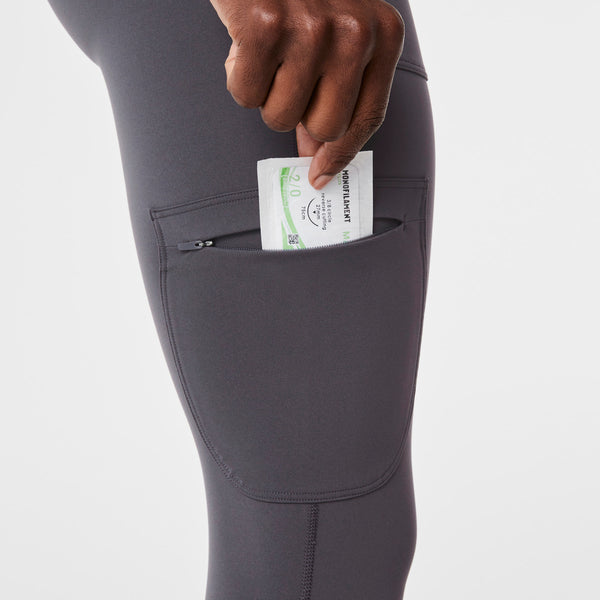 Women's Charcoal High-Rise Seville - ScrubLegging™