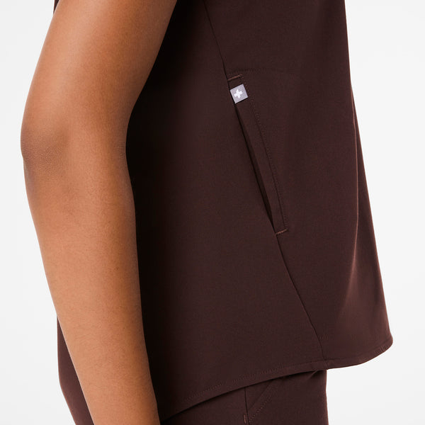 Women's Espresso Rafaela - Oversized Scrub Top™