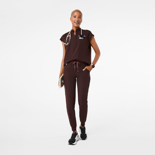 Women's Espresso Rafaela - Oversized Scrub Top™