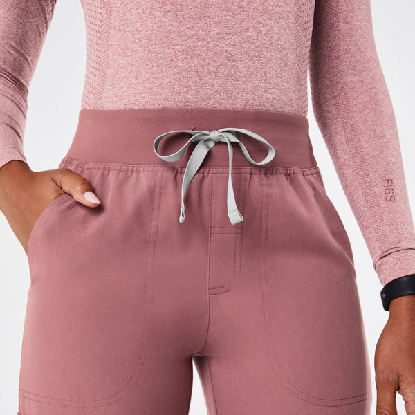 Women's Mauve Isabel High-Rise Wide-Leg - Tall Scrub Pant