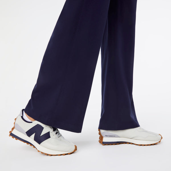Women's Navy Rafaela Wide-Leg - Tall ScrubJumpsuit™
