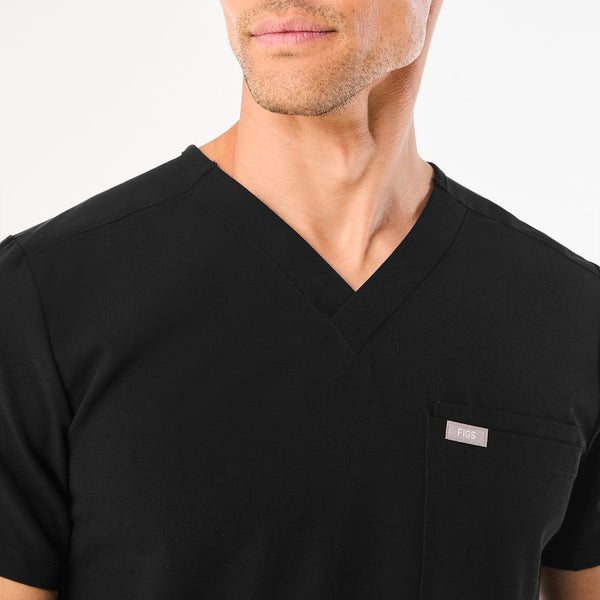 Men's Black Leon -  Scrub Top™