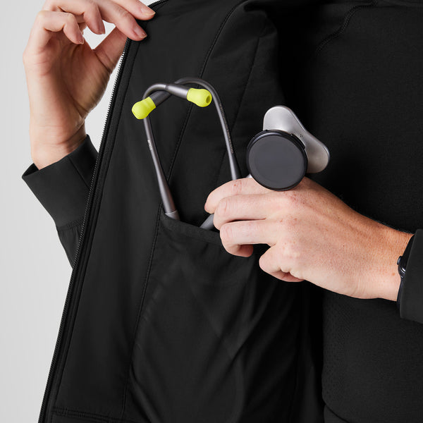 Women's Black Float Bomber Jacket™