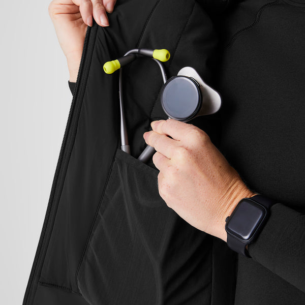 Women's Black Float Bomber Vest™