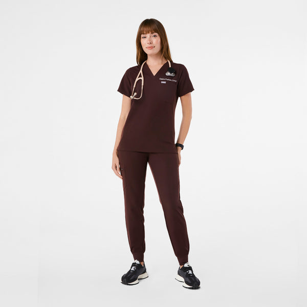 Women's Espresso Catarina -  Scrub Top™
