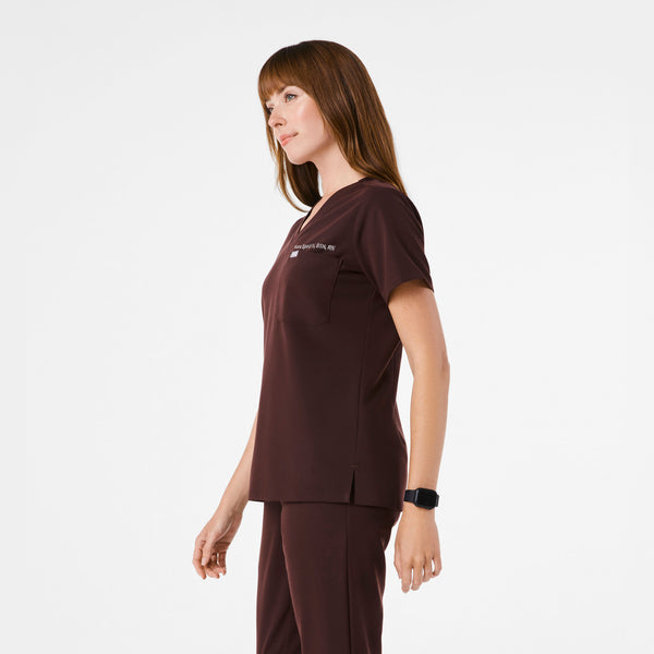 Women's Espresso Catarina -  Scrub Top™