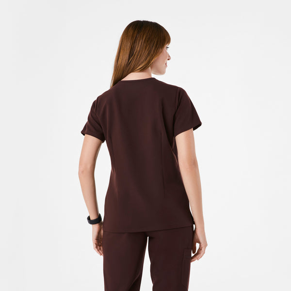 Women's Espresso Catarina -  Scrub Top™