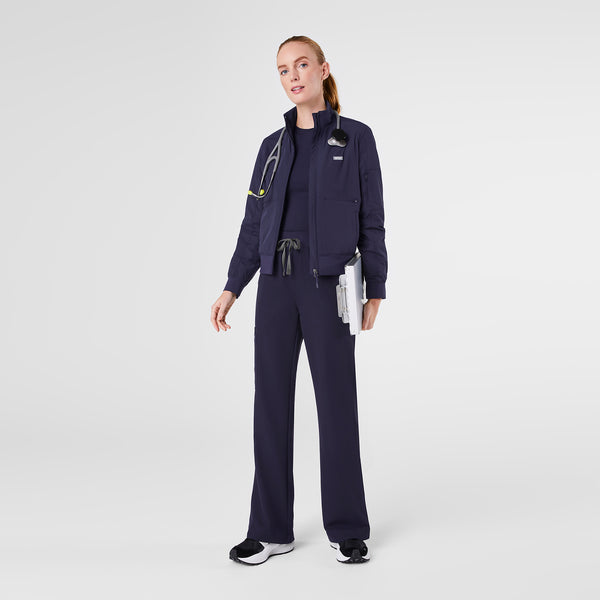 Women's Navy Float Bomber Jacket™