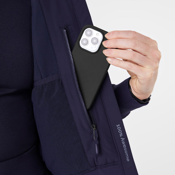Women's Navy Float Bomber Jacket™